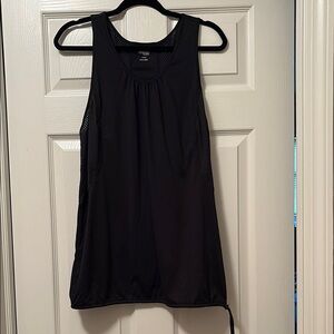 Danskin Black Racerback Tank Top